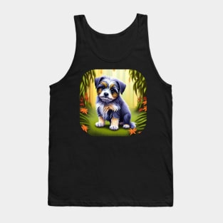 Havanese Puppy Dog Portrait Tank Top